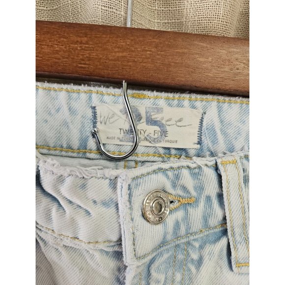 Free People We the Free My Own Lane Jeans Light wash, size 25 - Picture 3 of 7
